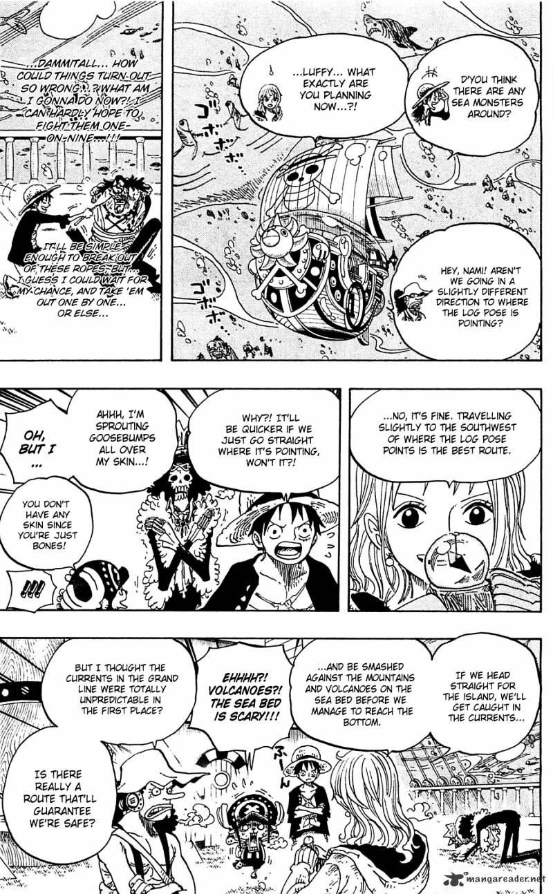 One Piece, Chapter 604 - In To The Depths image 21