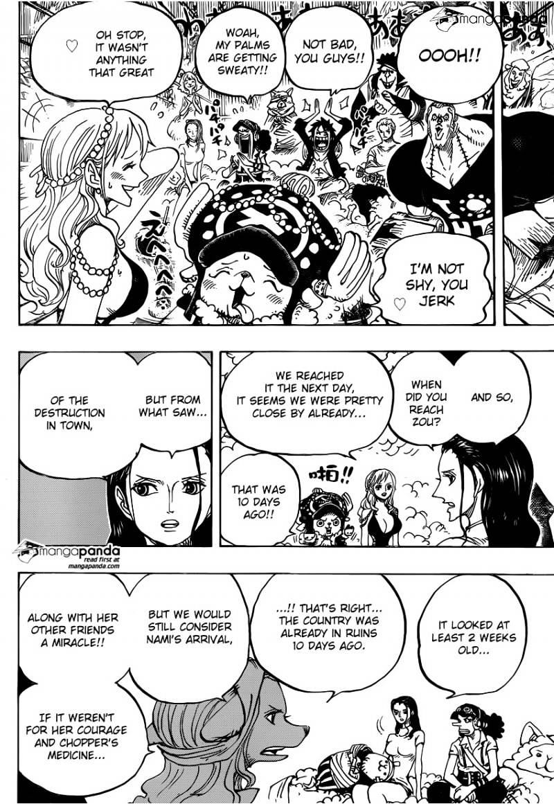 One Piece, Chapter 807 - 10 Days Ago image 11