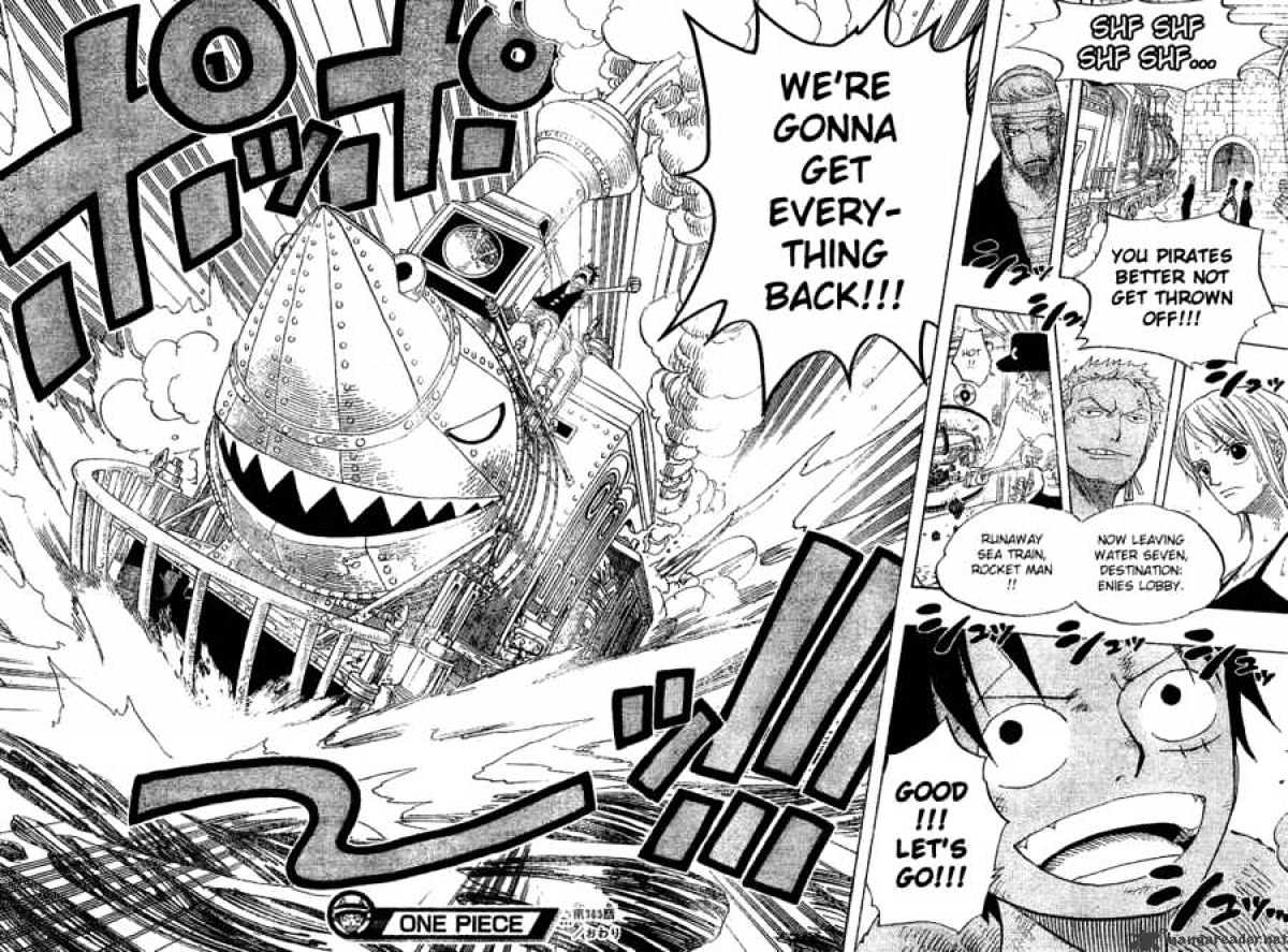 One Piece, Chapter 365 - Rocket Man!! image 17
