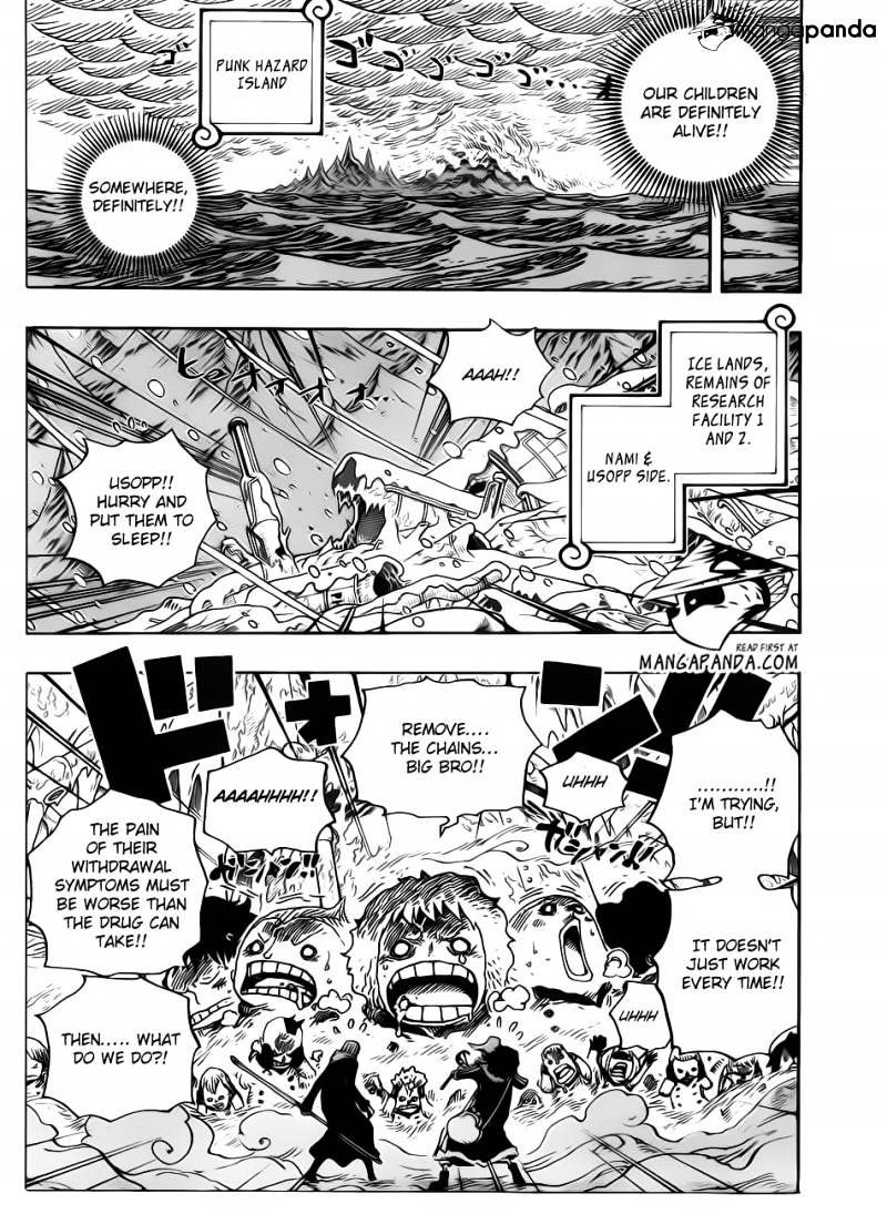 One Piece, Chapter 673 - Vergo And Joker image 05