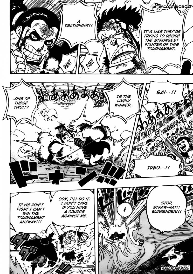 One Piece, Chapter 716 - Don Qinjiao image 16
