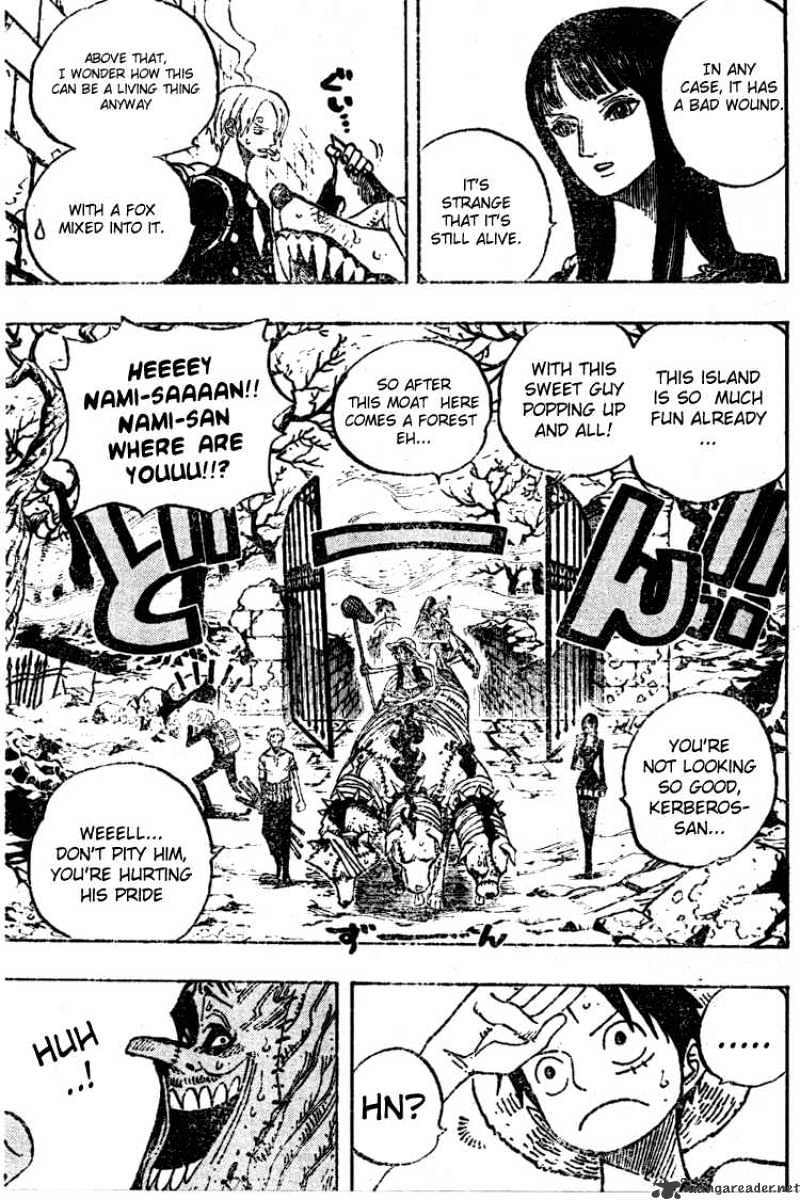 One Piece, Chapter 447 - Surprise Zombie image 05