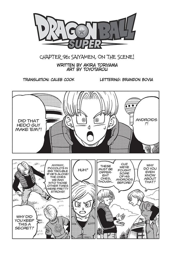 Dragon Ball Super, Chapter 96 image 01