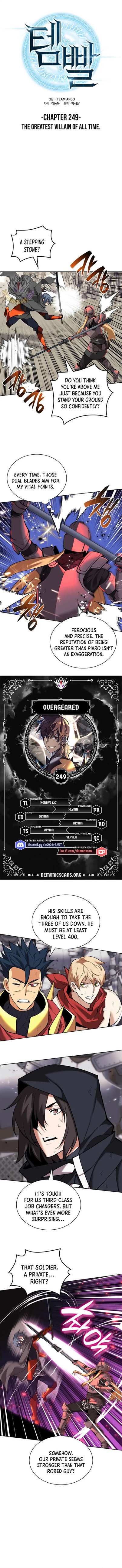 Overgeared, Chapter 249 The Greatest Villain Of All Time image 01