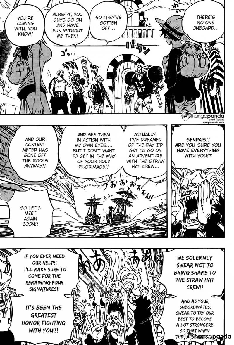 One Piece, Chapter 803 - Climbing the Elephant image 03