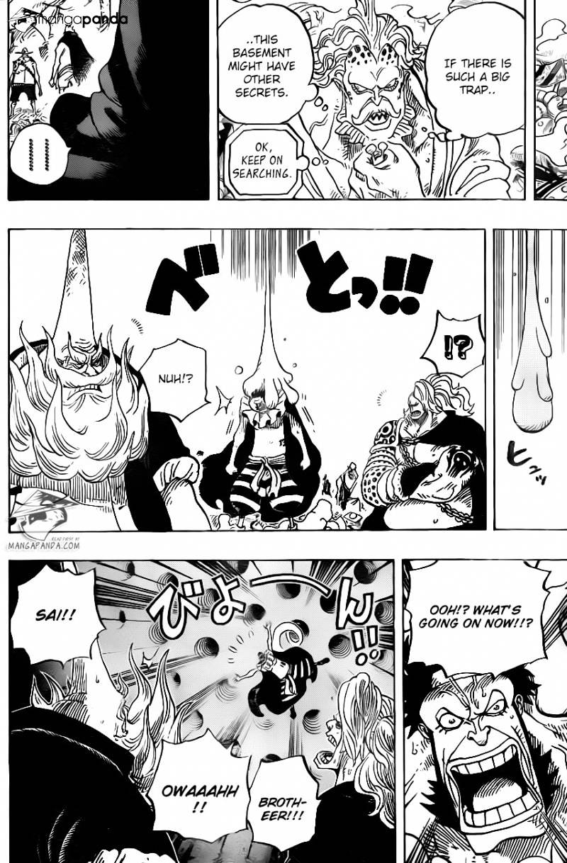 One Piece, Chapter 726 - The Riku family image 10