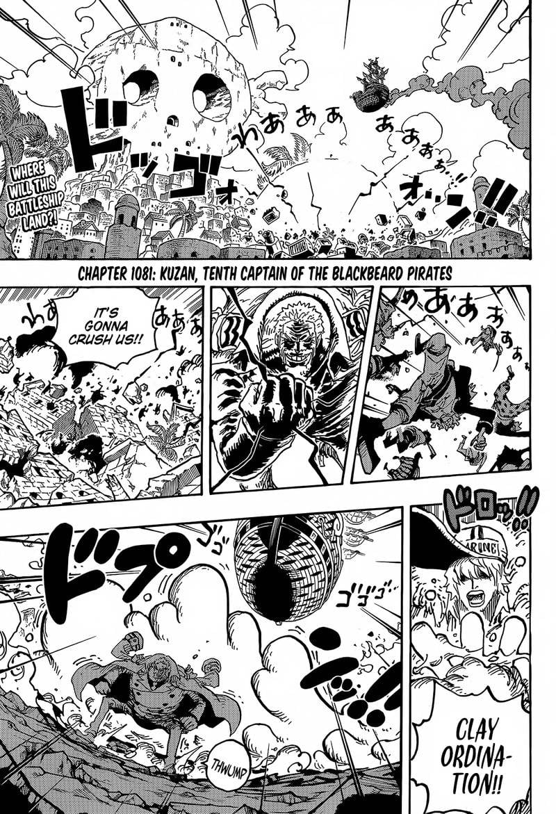 One Piece, Chapter 1081 image 03
