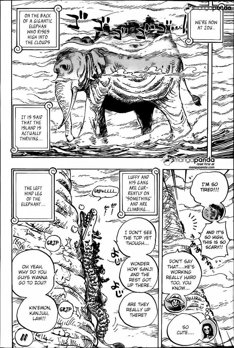 One Piece, Chapter 803 - Climbing the Elephant image 12