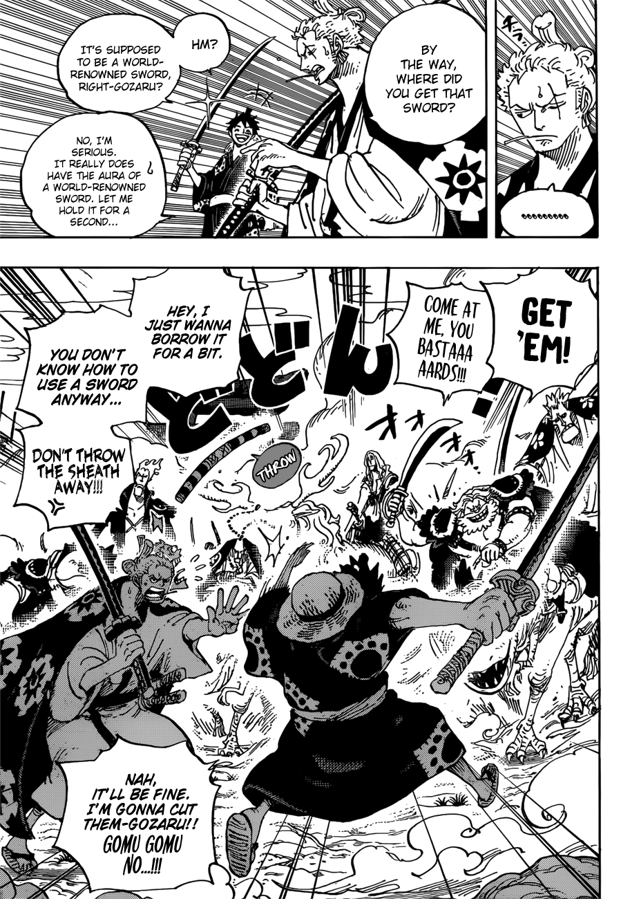 One Piece, Chapter 913 - Tsuru Repays the Favour image 04
