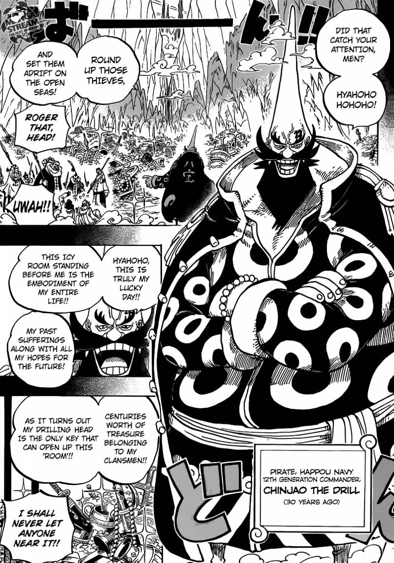 One Piece, Chapter 719 - Open, Chinjao! image 07