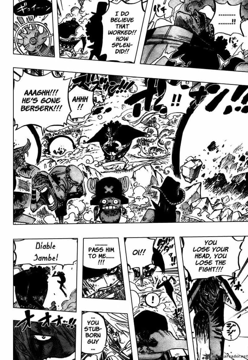 One Piece, Chapter 510 - Straw Hat Pirates vs Combat Weapon image 17