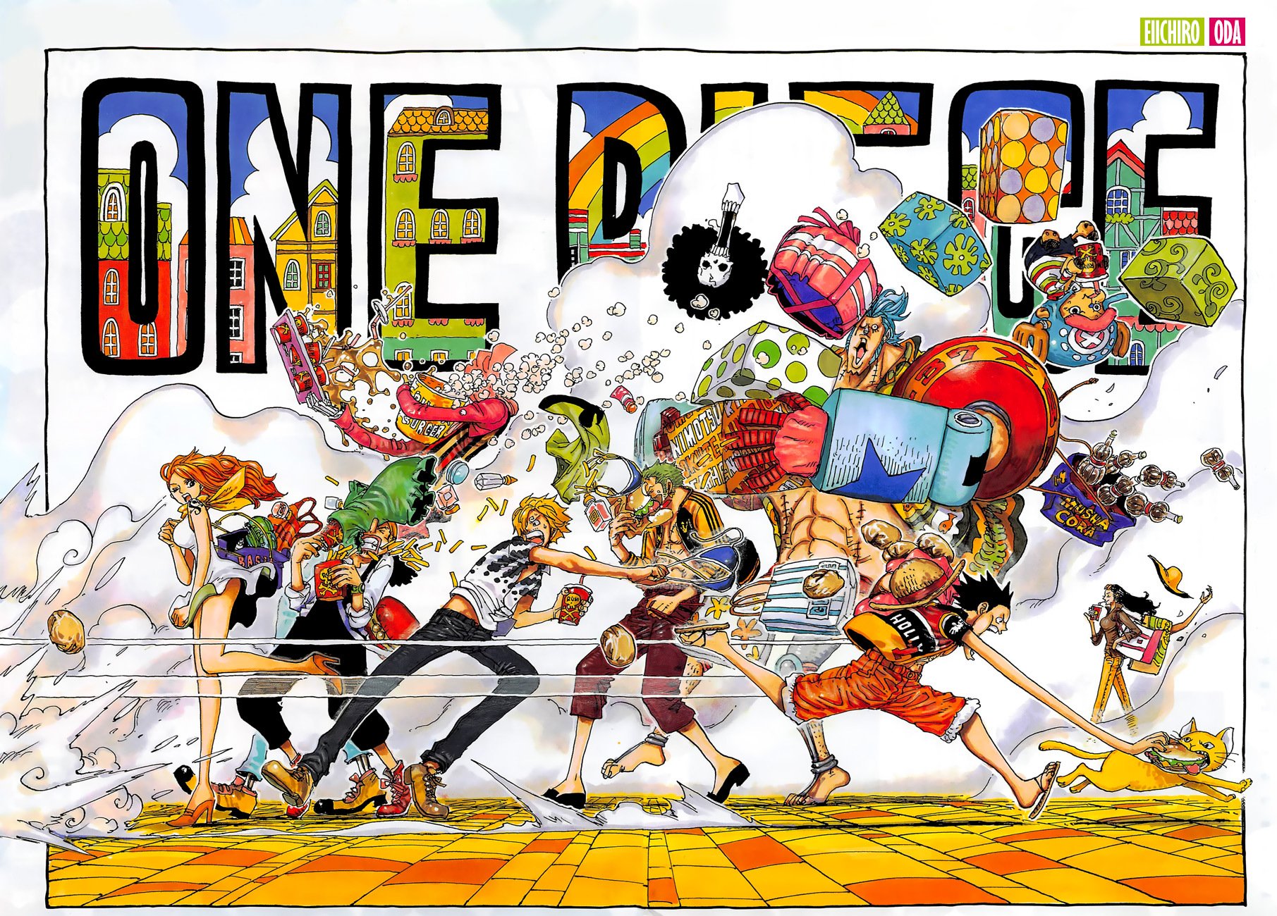 One Piece, Chapter 911 - A Great Adventure in the Land of the Samurai image 01