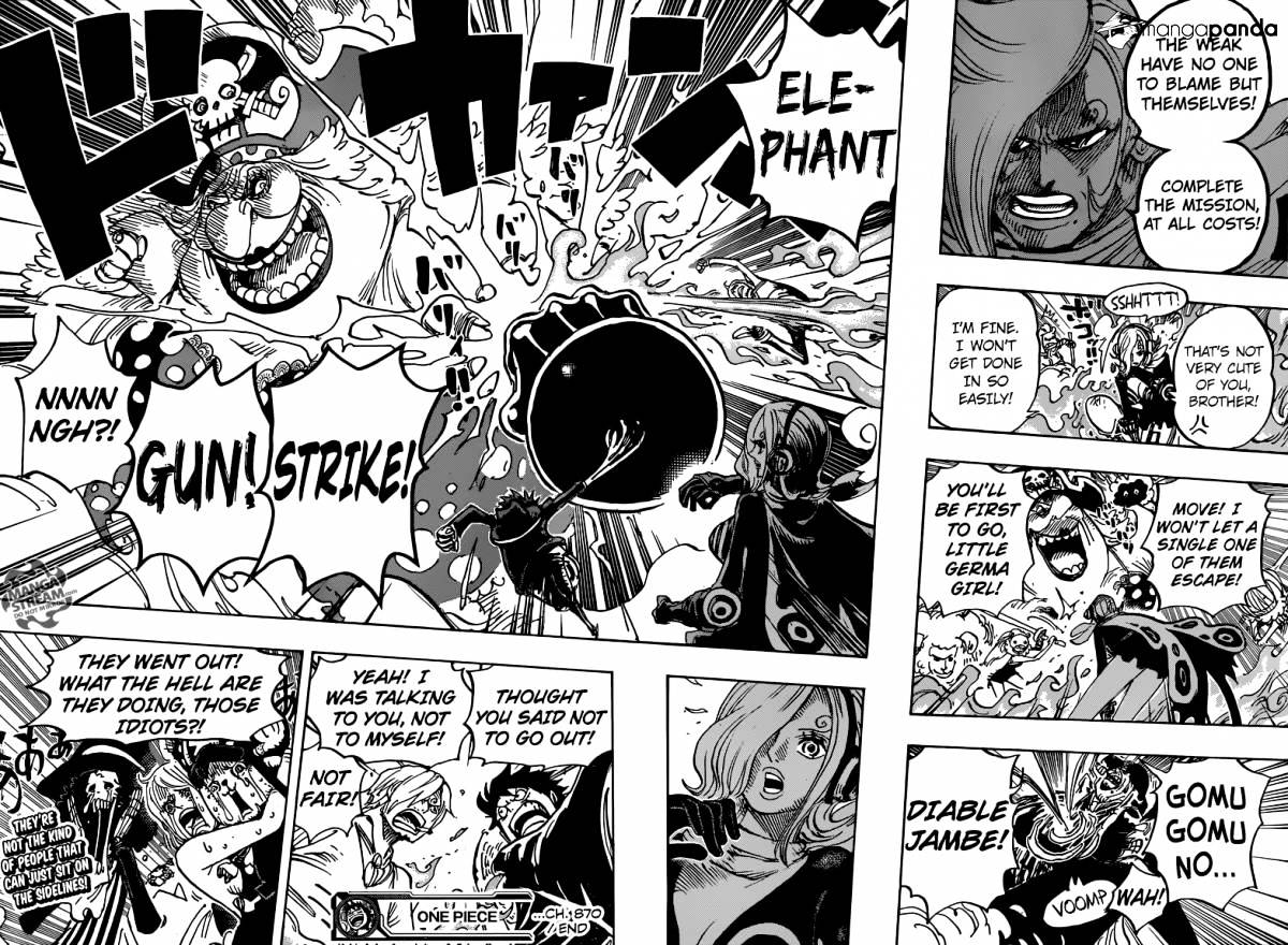 One Piece, Chapter 870 - Farewell image 18