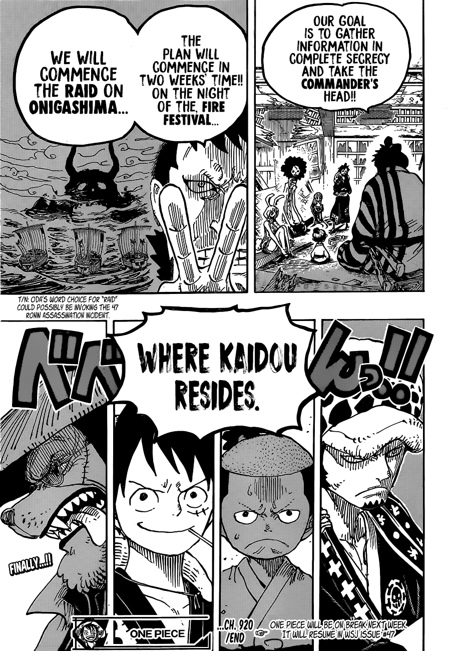 One Piece, Chapter 920 - I Love Oden image 17
