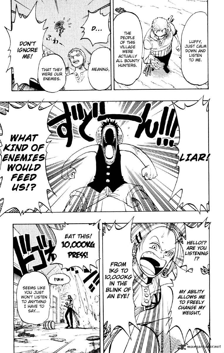 One Piece, Chapter 112 - Luffy vs Zoro image 11