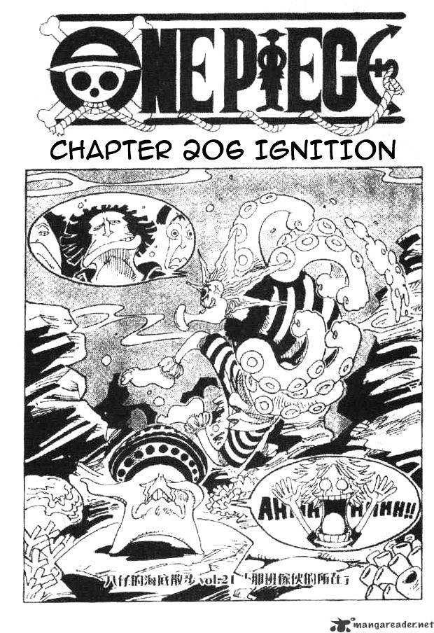 One Piece, Chapter 206 - Ignition image 01