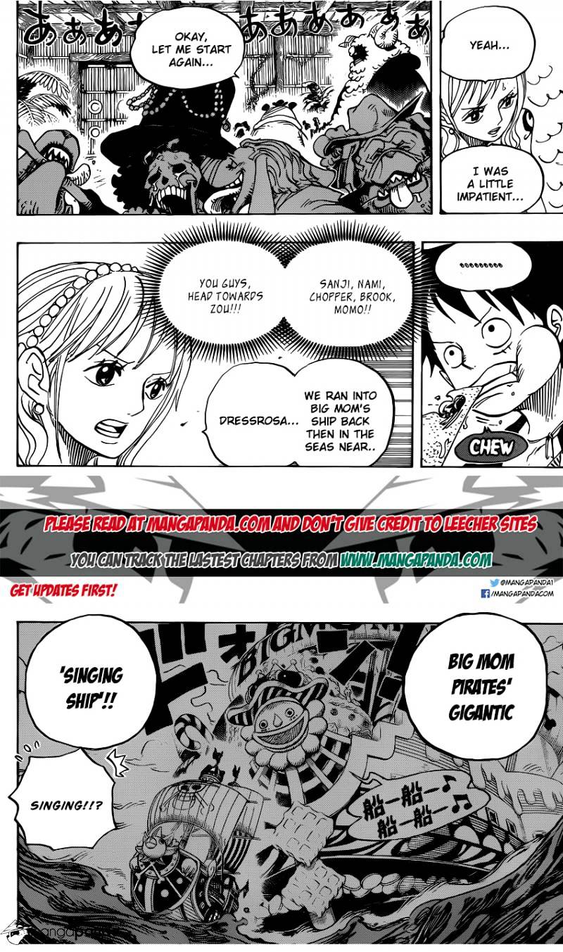 One Piece, Chapter 807 - 10 Days Ago image 07