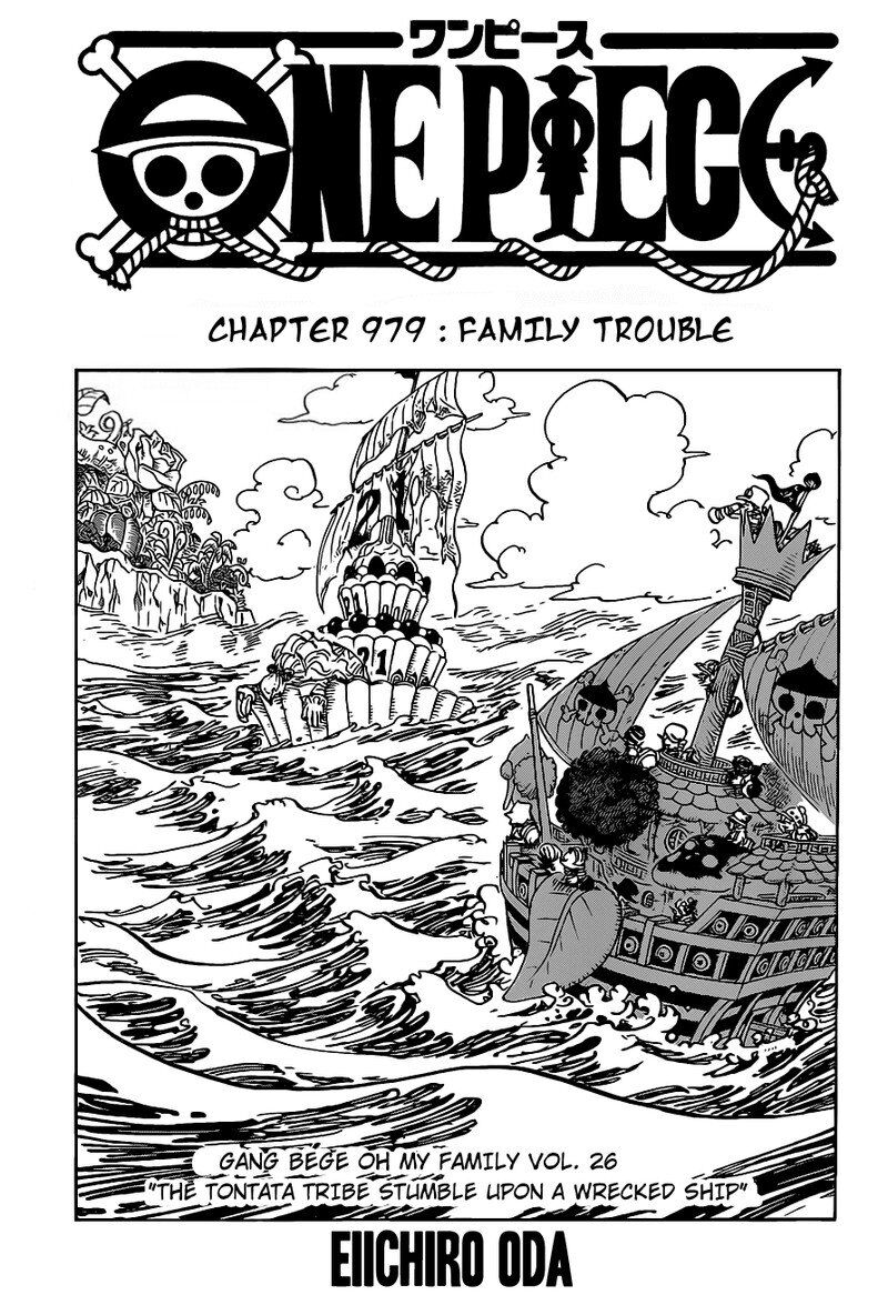One Piece, Chapter 979 - Vol.69 Ch.979 image 01