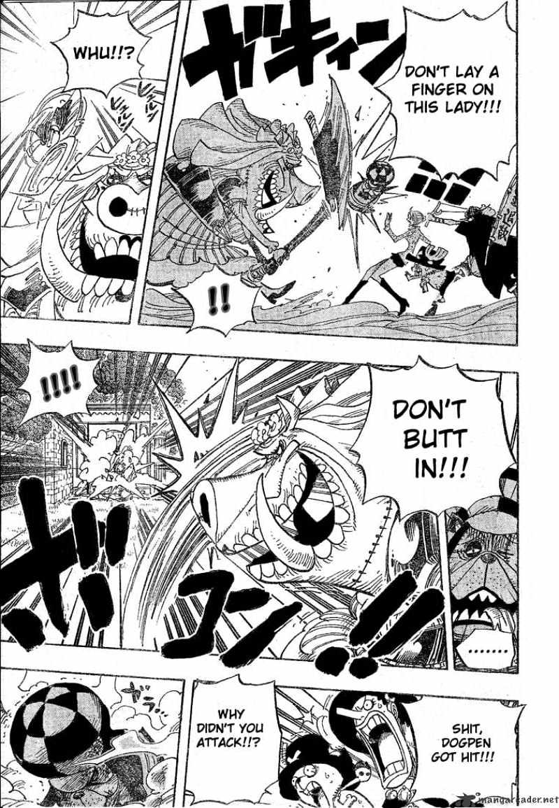 One Piece, Chapter 453 - Cloudy With A Small Chance Of Bone image 06