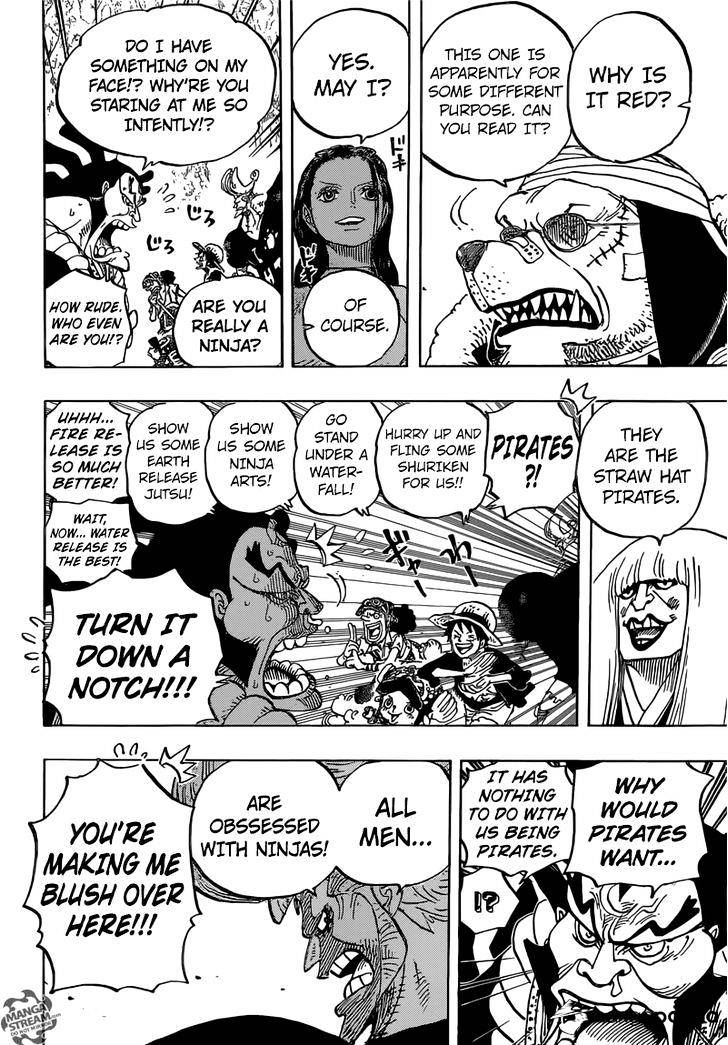 One Piece, Chapter 817 - Raizou Of The Mist image 16
