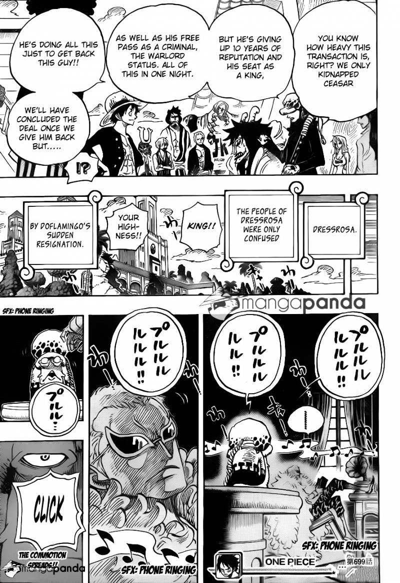 One Piece, Chapter 699 - Morning Paper image 19