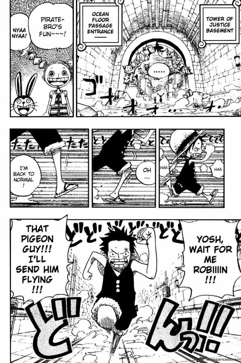One Piece, Chapter 404 - Franky Vs Fukurou image 02