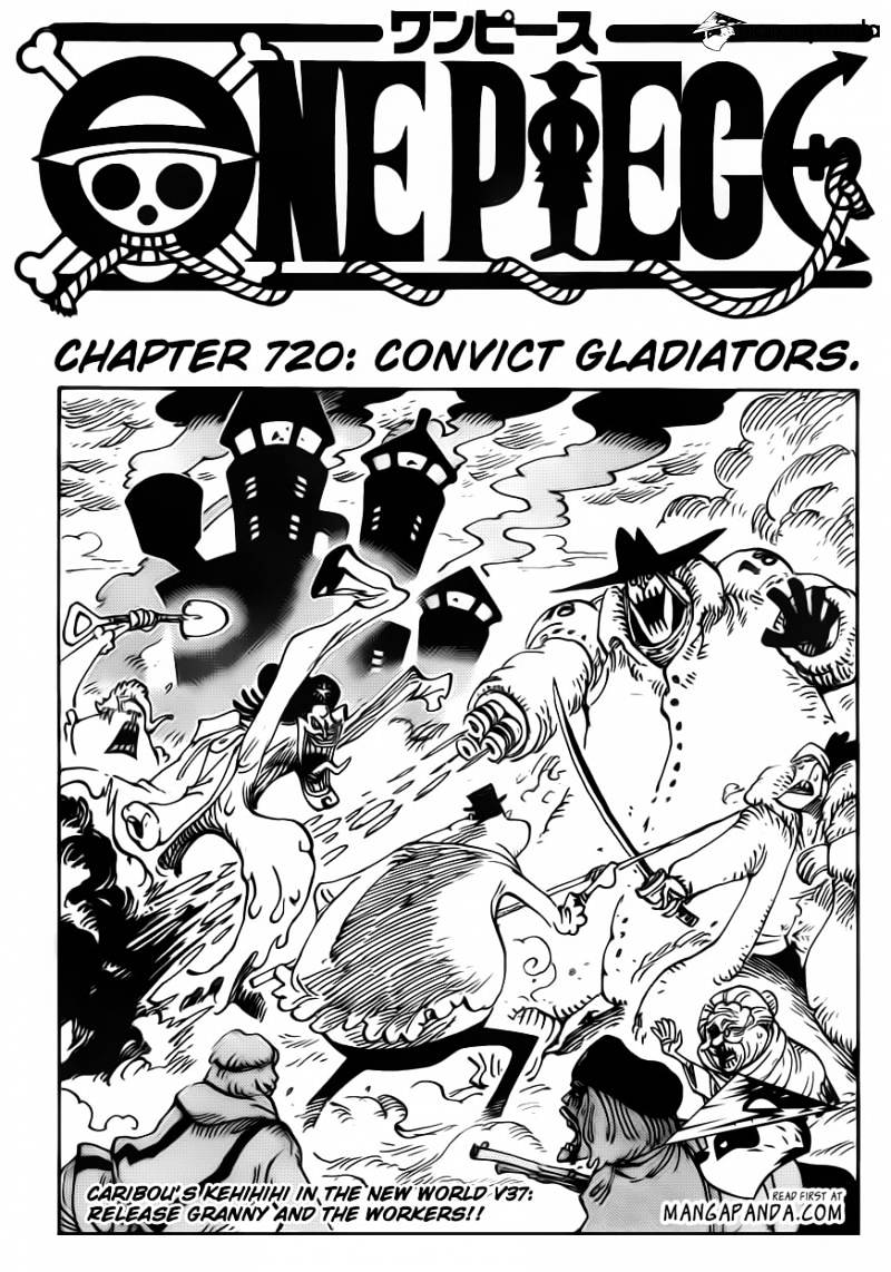 One Piece, Chapter 720 - Convict Gladiators image 03
