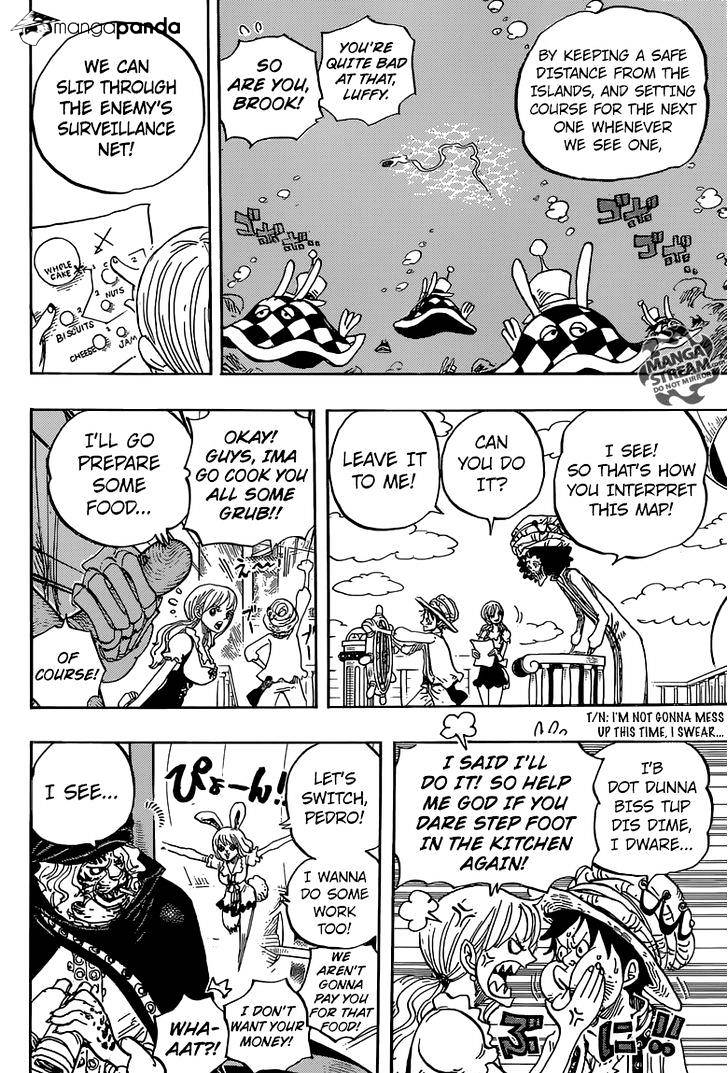 One Piece, Chapter 829 - The Yonkou, Charlotte Linlin The Pirate image 05