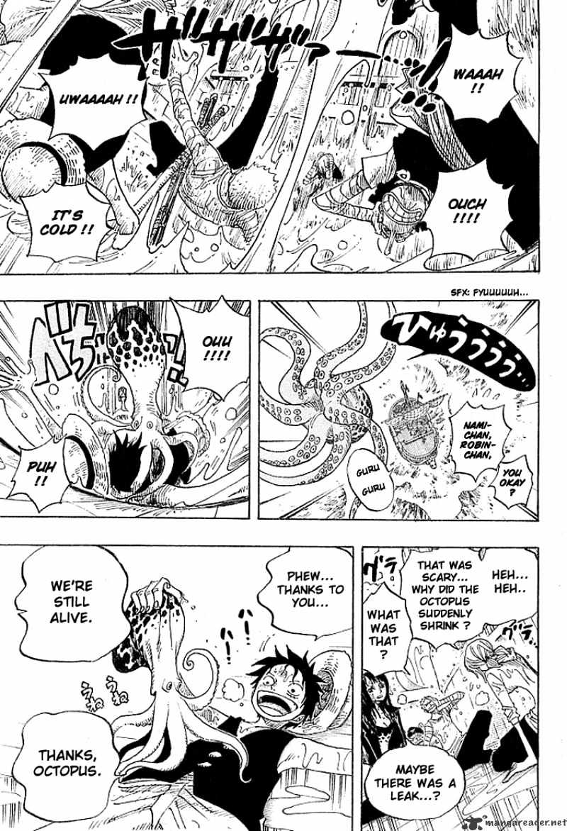 One Piece, Chapter 303 - The Pirates With Tones Of Gold image 11
