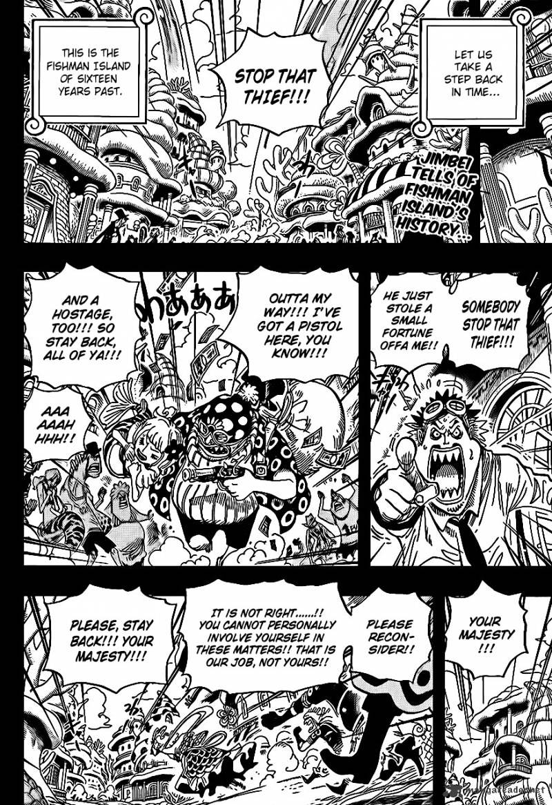 One Piece, Chapter 621 - Otohime and Tiger image 02