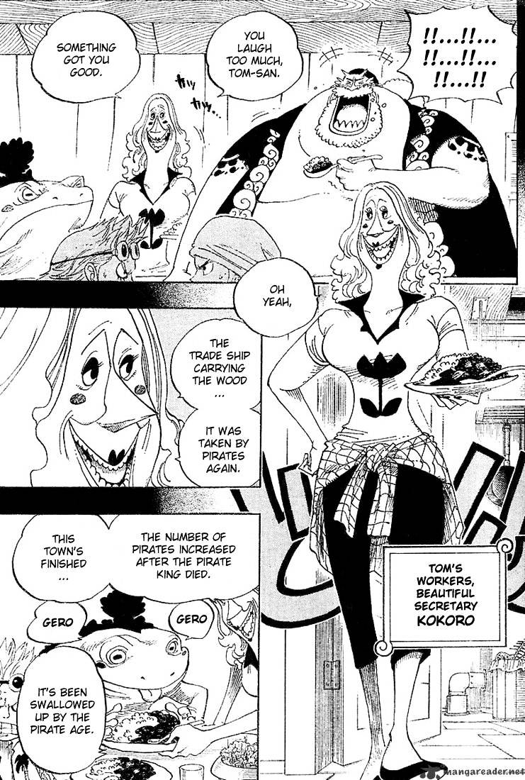 One Piece, Chapter 353 - The Legendary Shipwright image 16