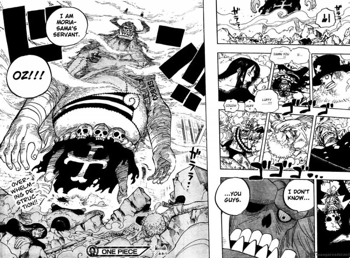 One Piece, Chapter 470 - Oz Vs The Strawhat Crew image 15