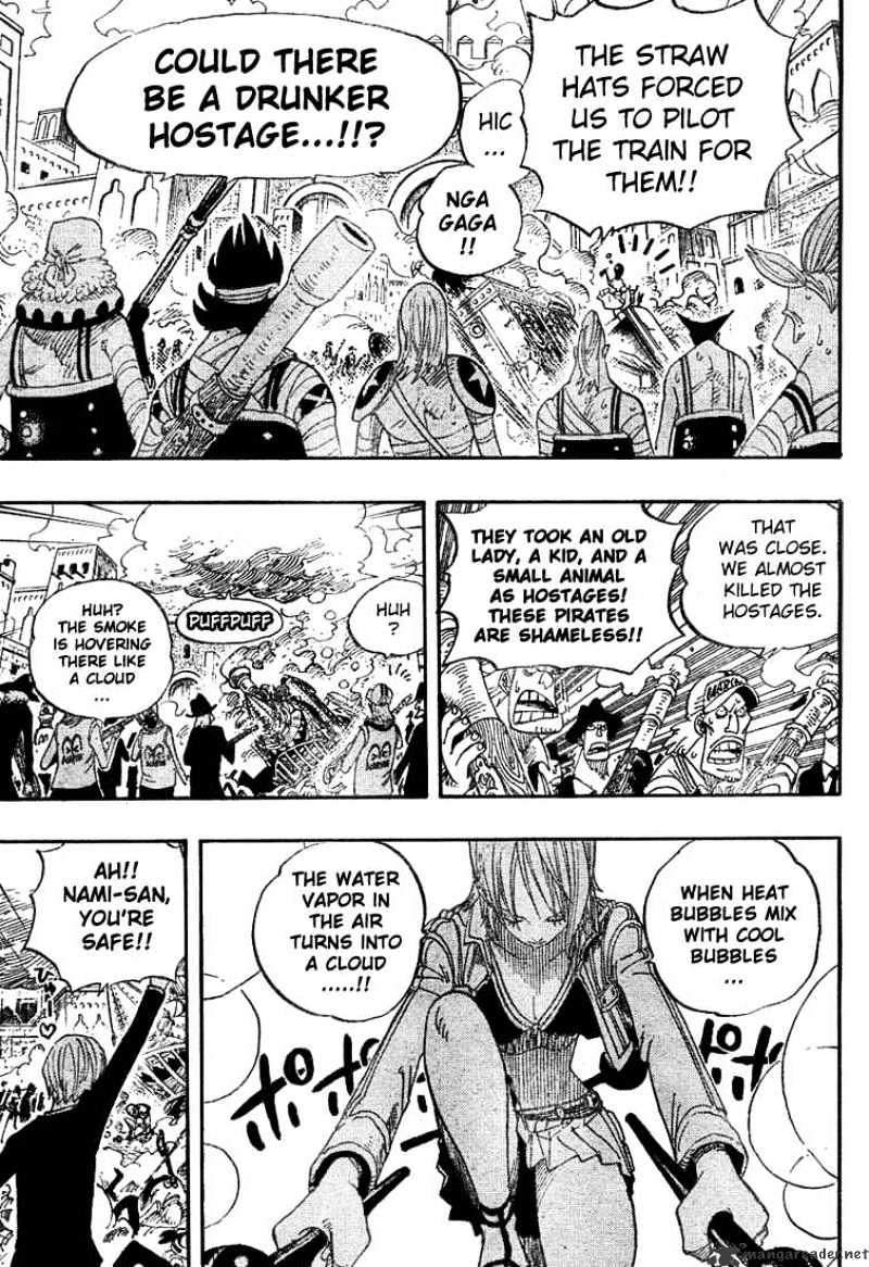 One Piece, Chapter 381 - Fired! image 05