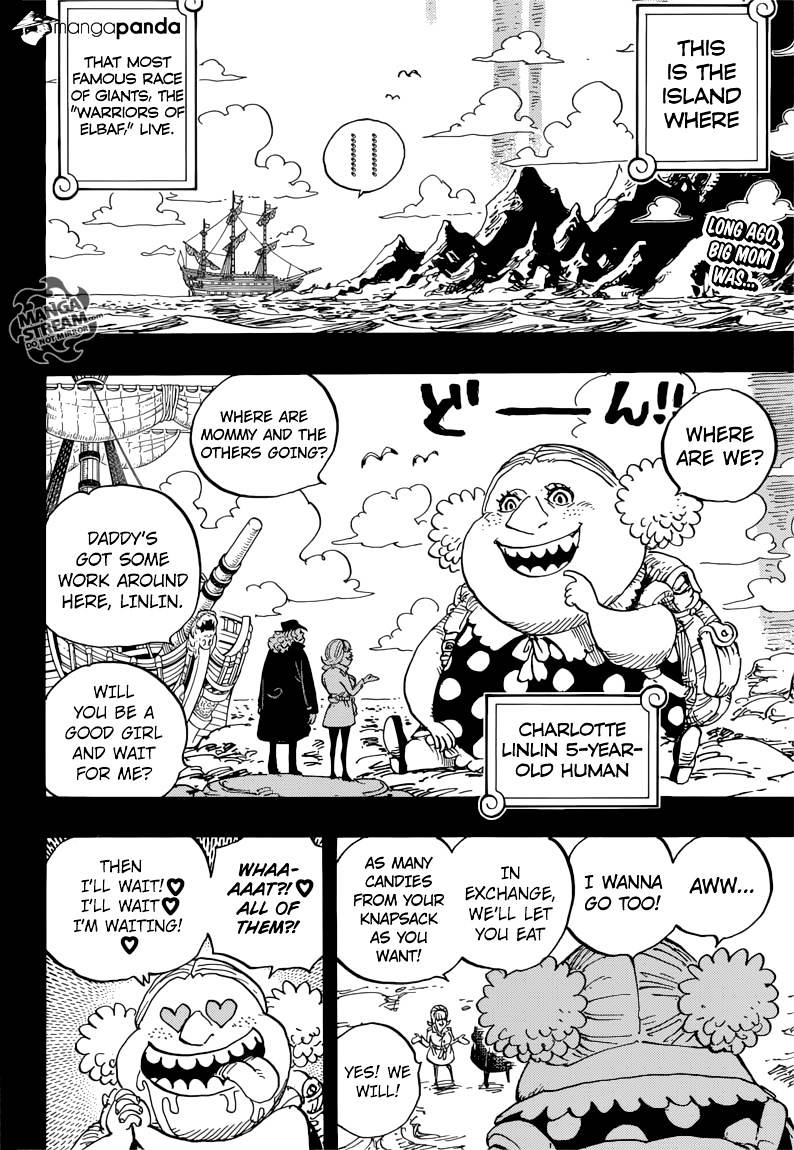 One Piece, Chapter 866 - Natural Born Destroyer image 04
