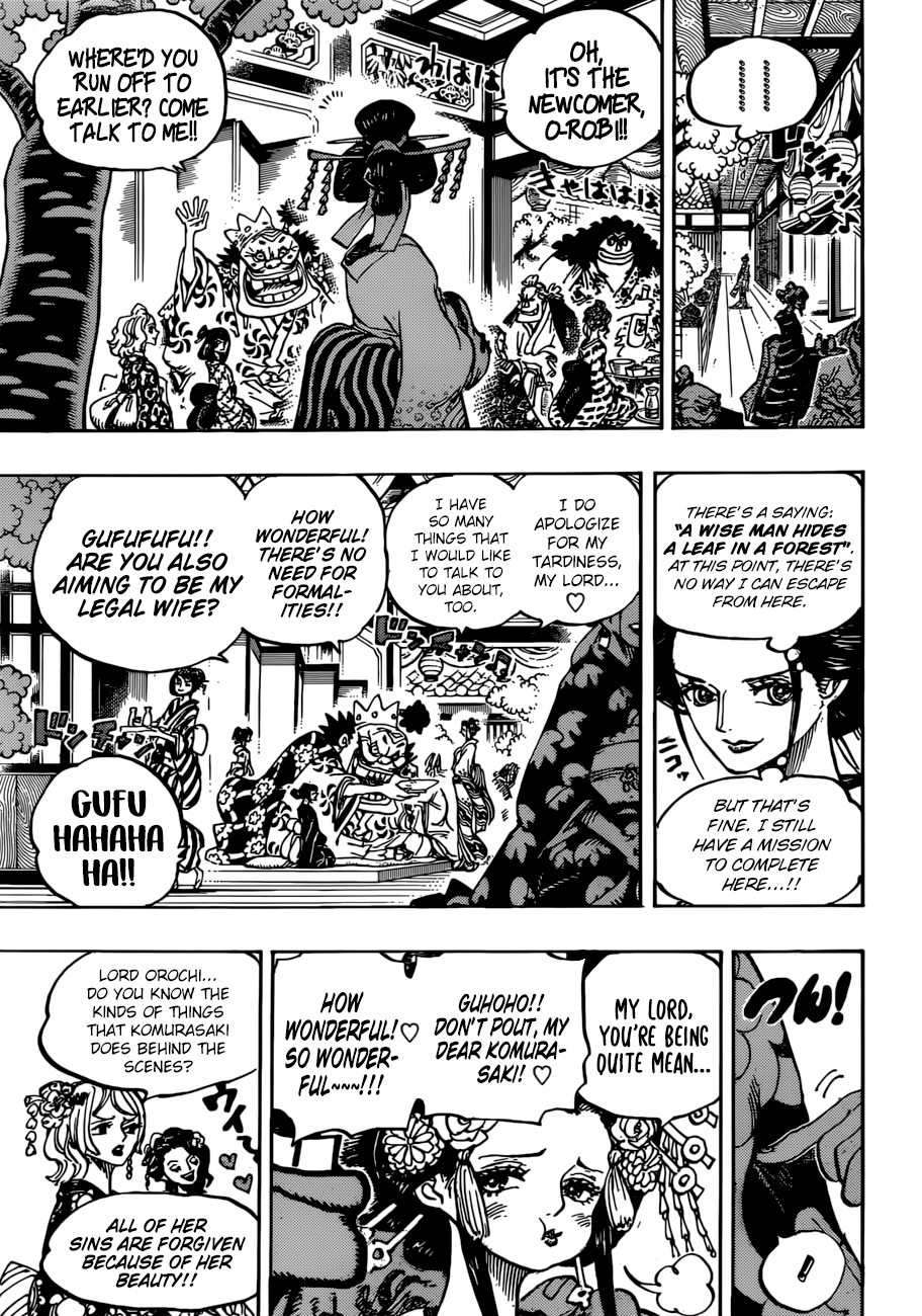 One Piece, Chapter 932 - The Shogun and The Courtesan image 08