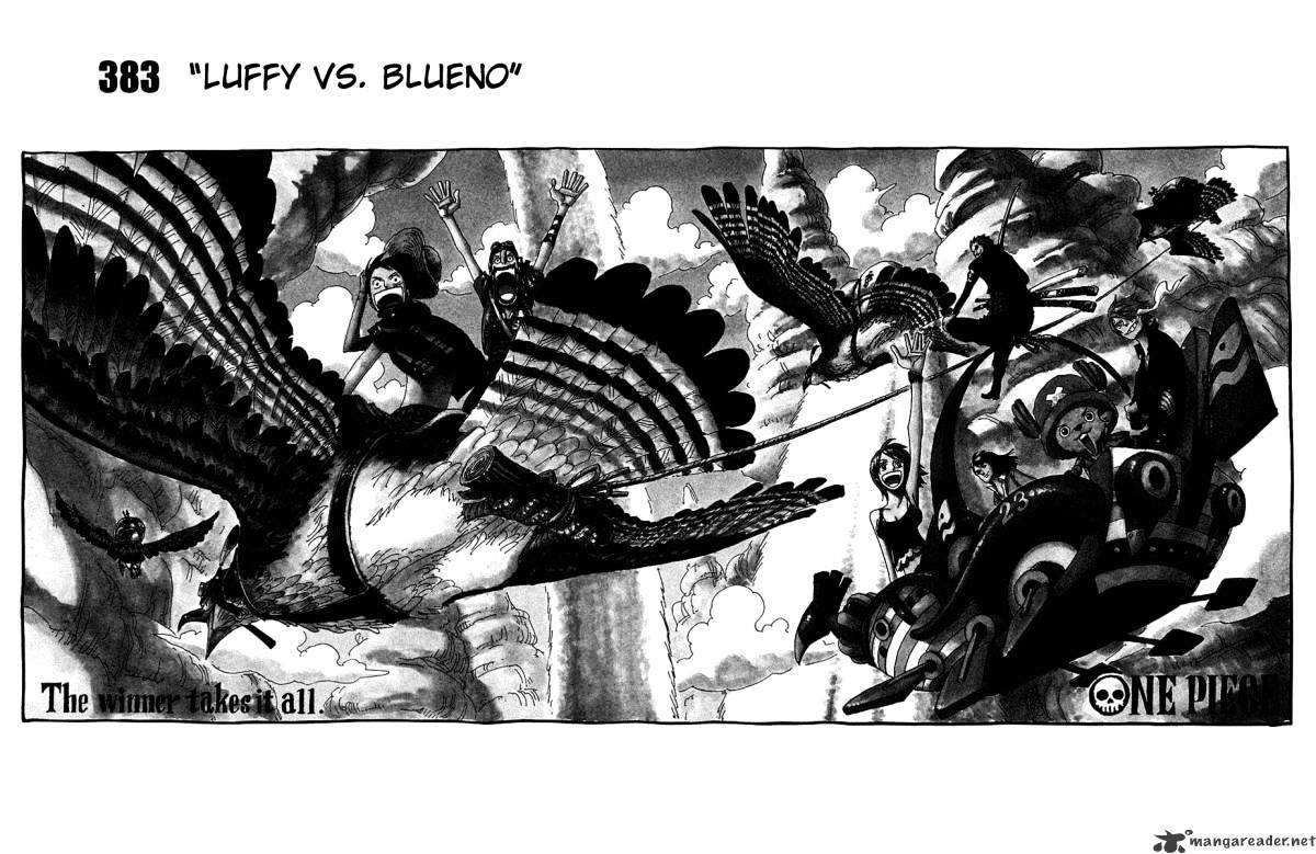 One Piece, Chapter 383 - Luffy Vs Blueno image 02