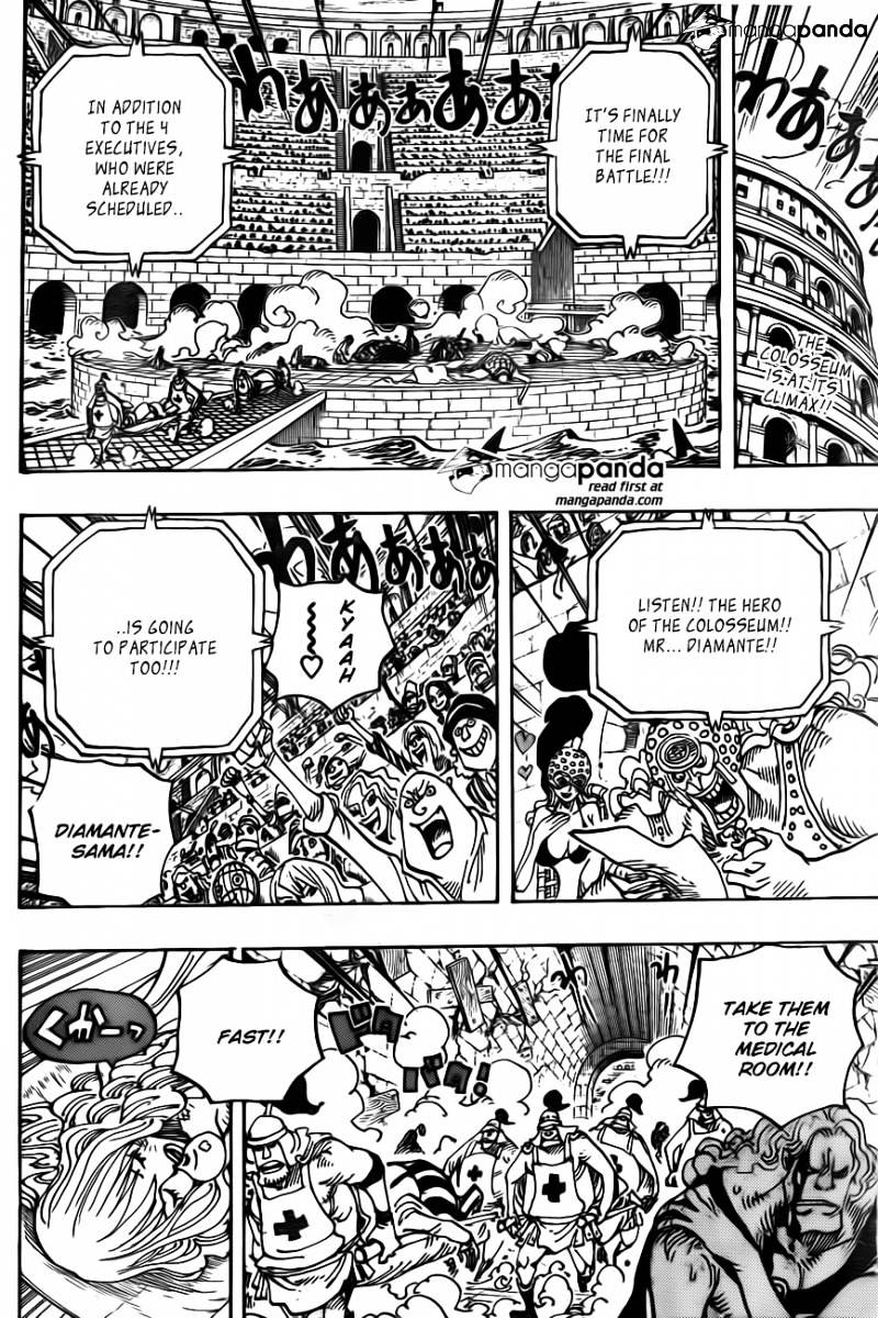 One Piece, Chapter 735 - Fujitora