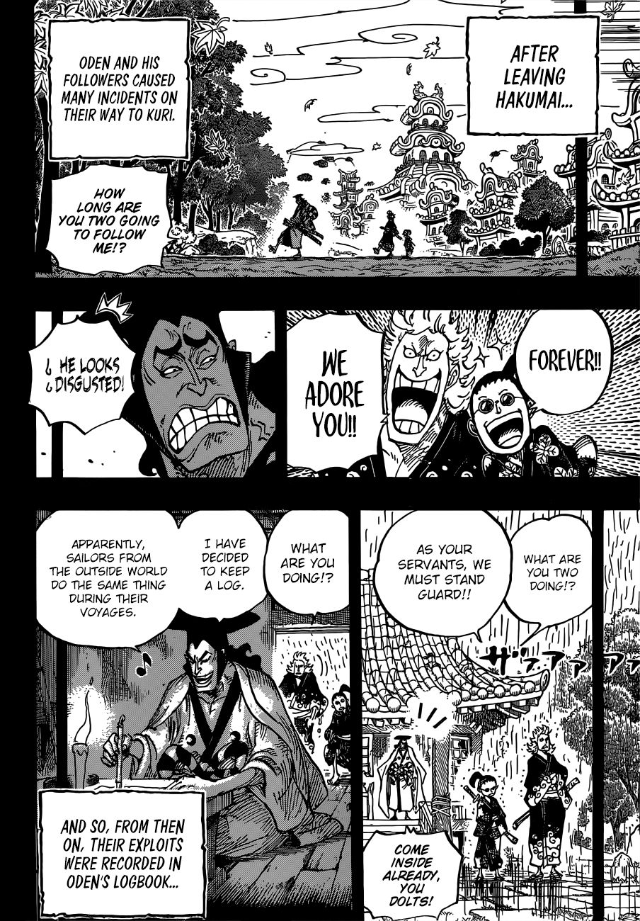 One Piece, Chapter 962 - The Daimyo and his Retainers image 05