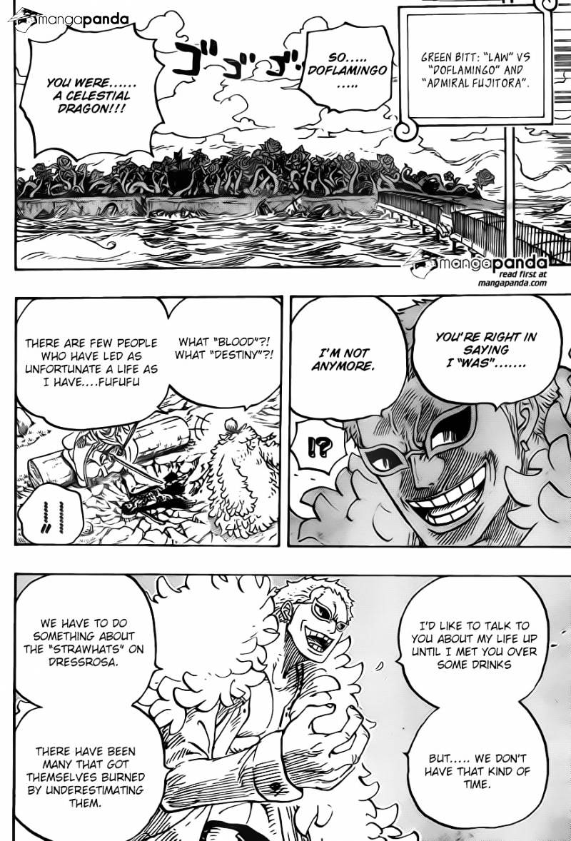 One Piece, Chapter 723 - A change of plans image 12