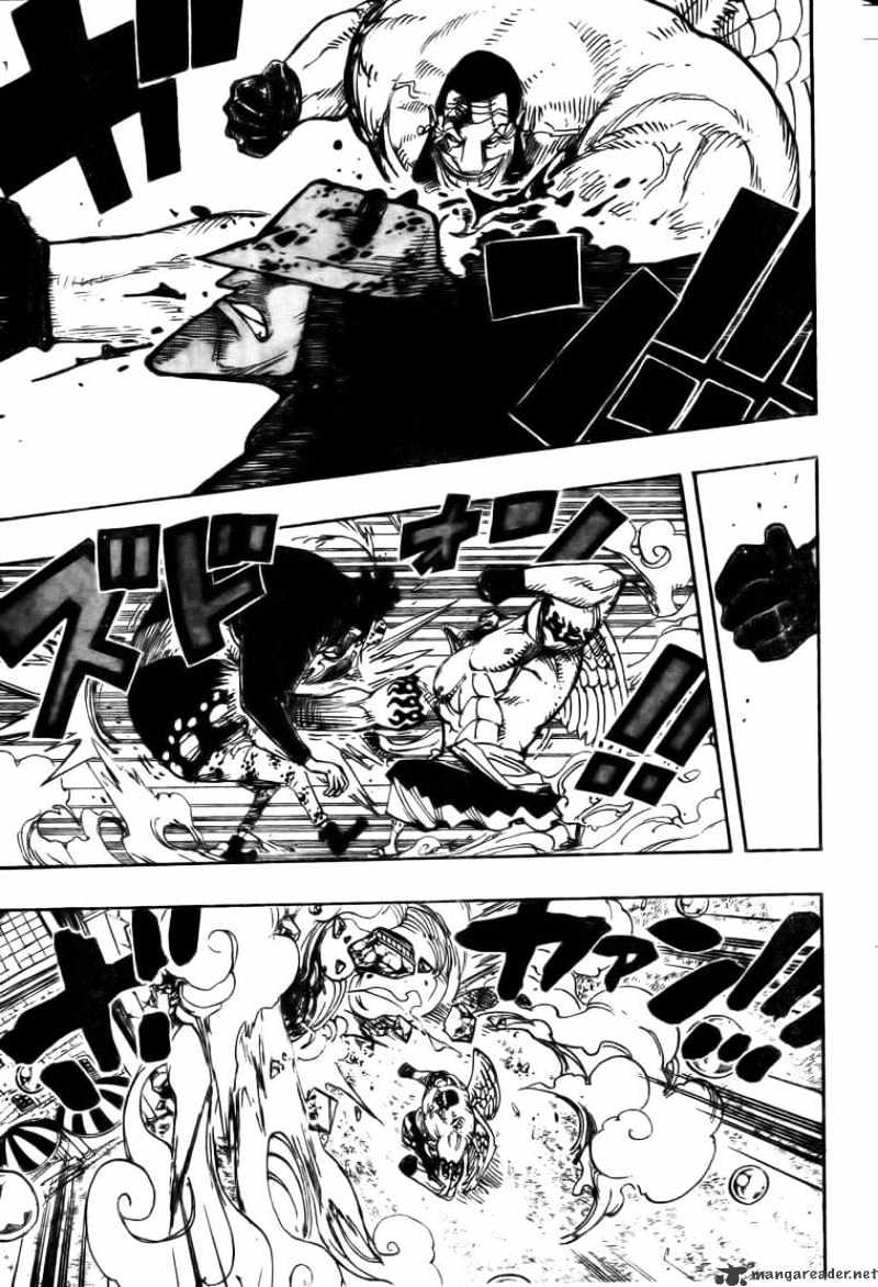 One Piece, Chapter 509 - Kizaru vs 4 Captains image 07