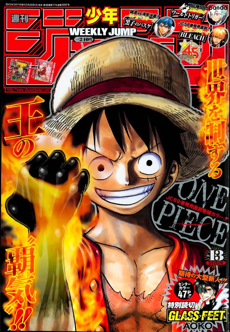 One Piece, Chapter 699 - Morning Paper image 01