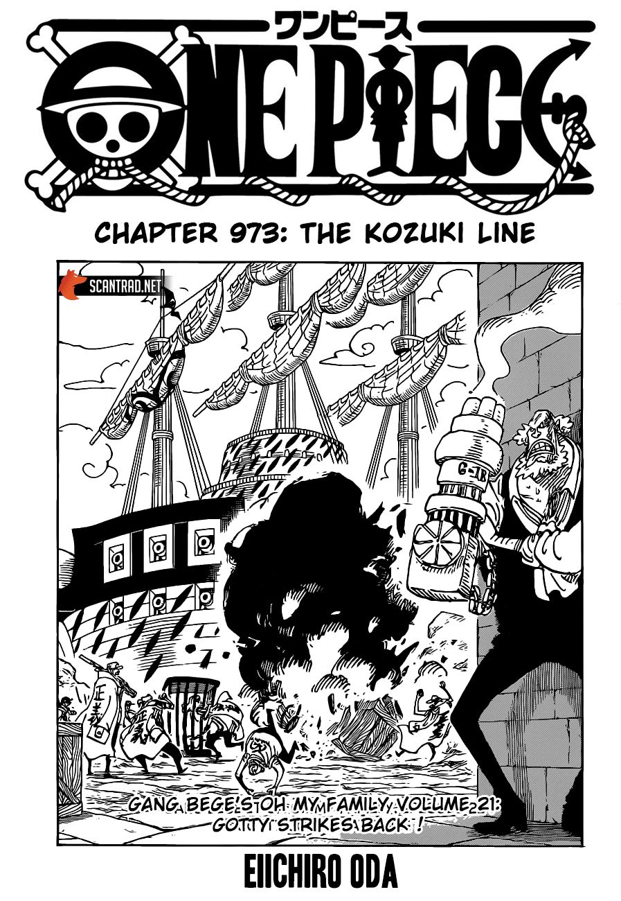 One Piece, Chapter 973 - The Kozuki Line image 01