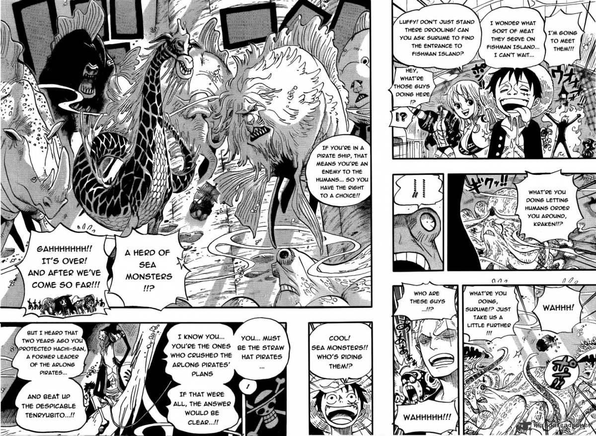 One Piece, Chapter 607 - 10,000 Meters Under the Sea image 11