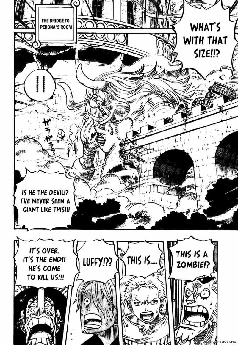 One Piece, Chapter 461 - Ghost Busters image 09