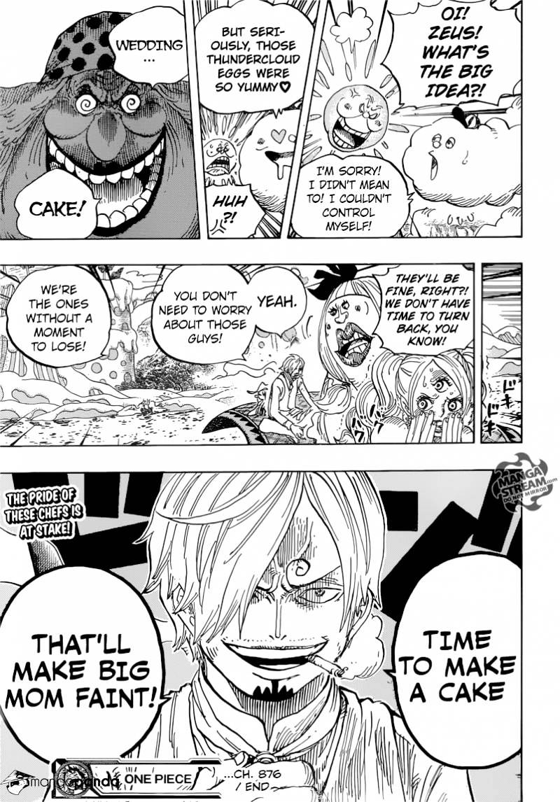 One Piece, Chapter 876 - Pudding Coincidentally Appears! image 18