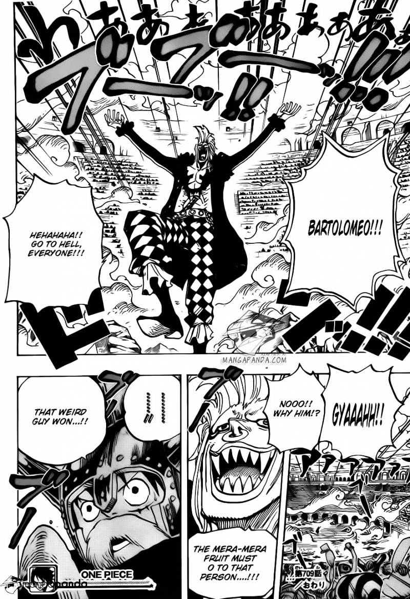 One Piece, Chapter 709 - King Punch!! image 19