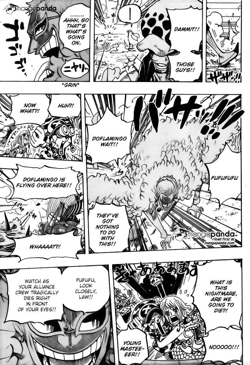 One Piece, Chapter 723 - A change of plans image 19