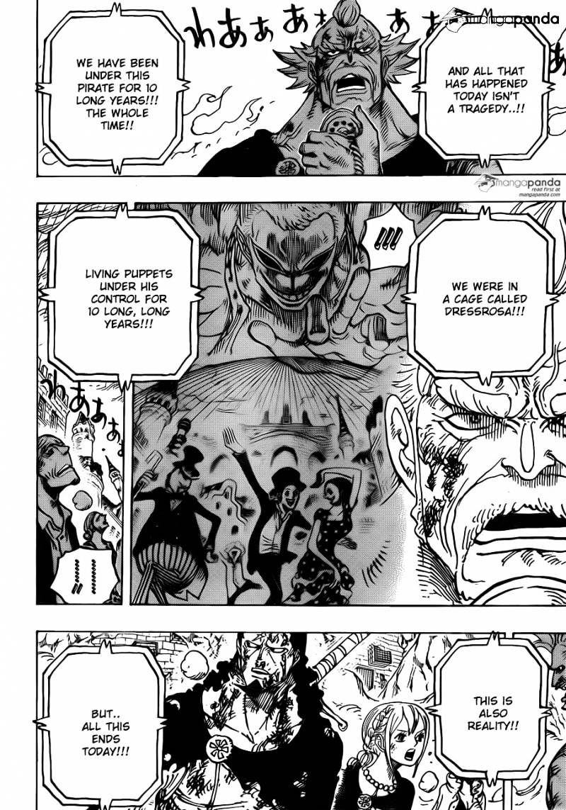 One Piece, Chapter 785 - Even if my legs were broken image 12
