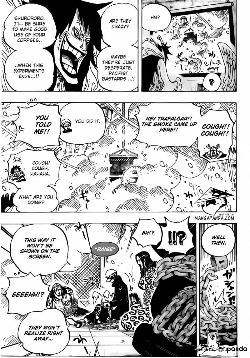 One Piece, Chapter 677 - Counter Hazard!! image 08
