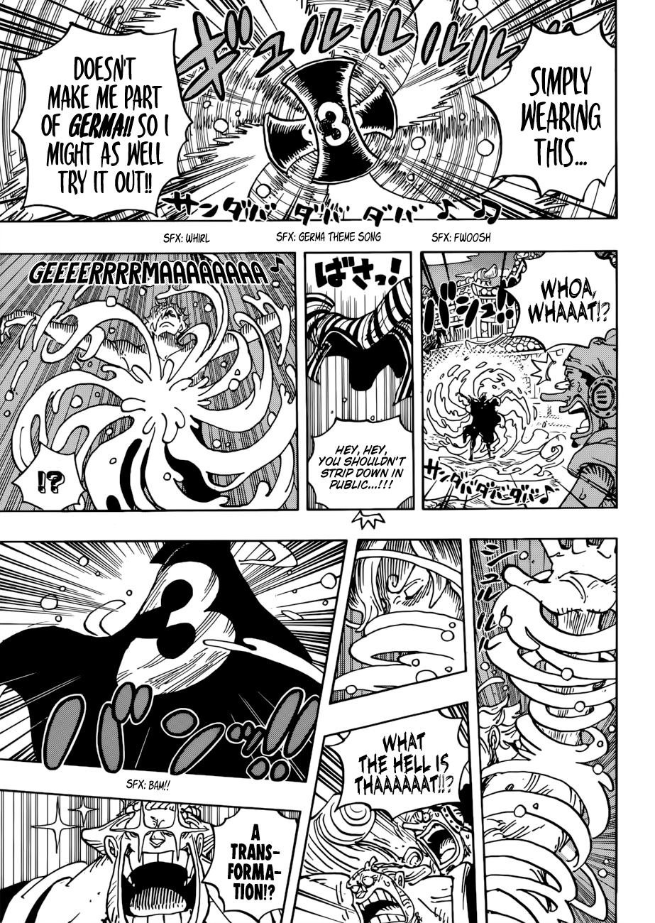 One Piece, Chapter 931 - O-Soba Mask image 04